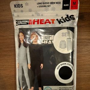 Long Sleeve crew neck + legging set